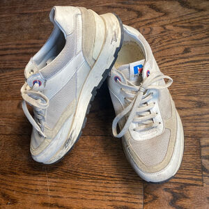 Men's Hugo Boss C RUSSELL athletic low top Sneakers, White, Size 42